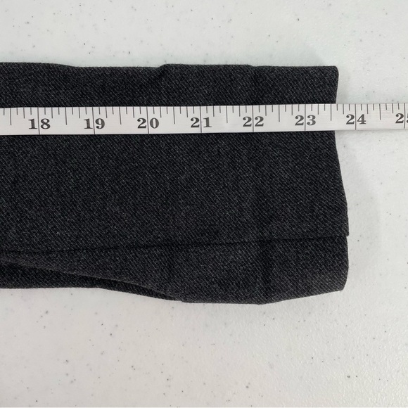 Cabi Charcoal Grey Fitted Ponte Knit Crew Button Detail Blazer Jacket Style 3030 - Picture 11 of 11